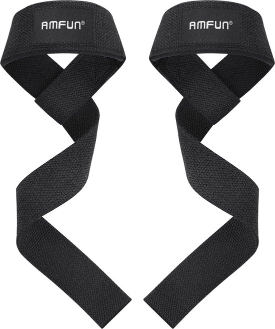 Liftende polsbanden voor gewichtheffen - 2 stuks met neopreen vulling voor optimale grip en veiligheid van Avento