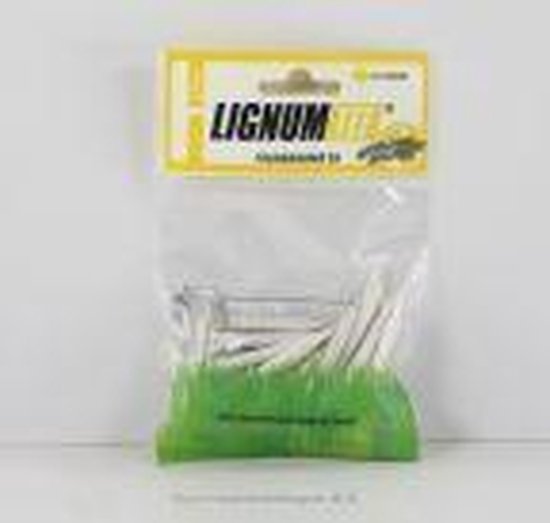 Lignum Tees 53 mm bag 16 pcs White van Lignum