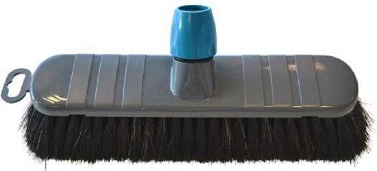 Linea Zaalveger Paardenhaar + Anker 30 cm Wit/Zwart van Linea