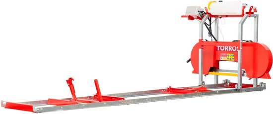 Lintzaag boomstammen zaaglengte 2780 mm diameter 470 mm elektromotor 4,0 kW 3x400V Torros HBZ460E