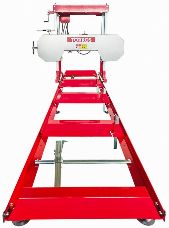 Lintzaag boomstammen zaaglengte 2794 mm diameter 800 mm elektromotor 7,5 kW 3x400 V Torros HBZ790E van Torros