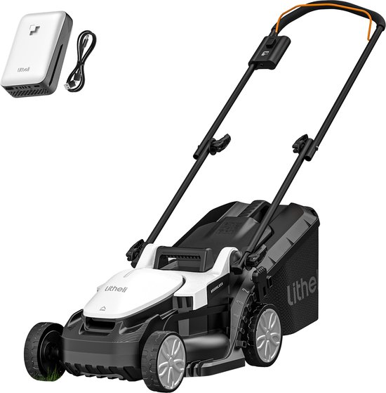 Litheli U20 - Accu Grasmaaier - 33cm Maaibreedte - Tot 200m² - Borstelloze Motor van Merkloos	