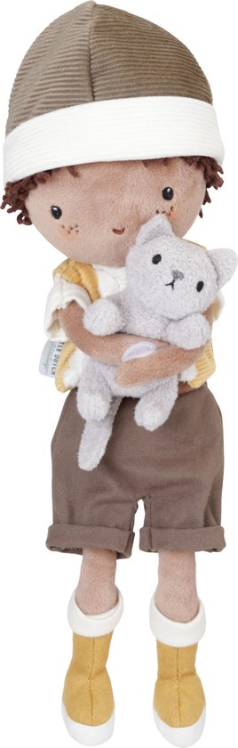 Little Dutch Knuffelpop Jake 35 cm. van Little Dutch
