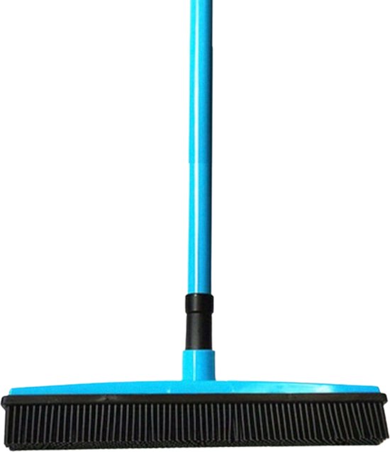 Livano Huisdierhaar Verwijderaar - Kattenhaar Verwijderaar - Haarverwijderaar - Voor Huisdieren - Kappersbezem - Rubber - Blauw van Livano