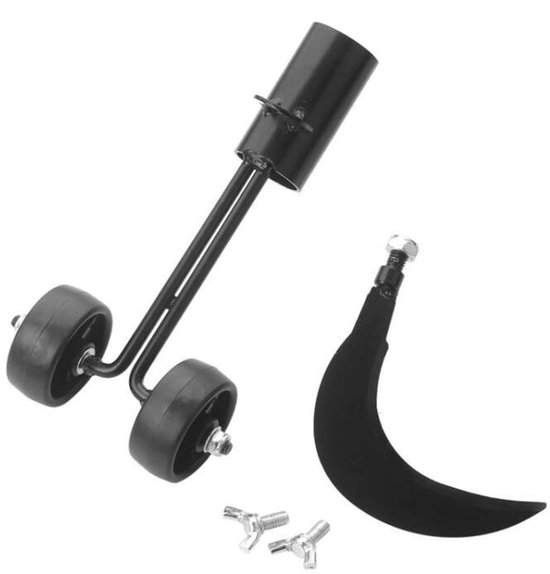 LIVIA HOME- Onkruidverwijderaar Ergonomisch - Onkruidtrekker met Wielen - Tuingereedschap - Lichtgewicht - 19 x 10 x 10 cm - Vermindert Rugpijn