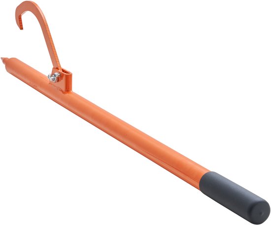 Log Peavey, 46,5 Inch, Stamheffer met Metalen Handvat, Robuuste Stammenroller met Max. 19 Inch Opening, Roestbestendige Draaihaak voor Het Oprollen, Optillen En Draaien Van Boomstammen van Merkloos	