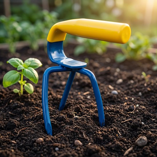 Lomera Tuinklauw - Mini Klauw - Woelvork - Handcultivator - Cultivator - Tuinfrees - Onkruidverwijderaar - Aarde Losmaken - Grond Beluchten - Onkruid Wieden - Tuingereedschap - Grondbewerking - Tuinwoeler - Omwoeler - Onkruidtrekker