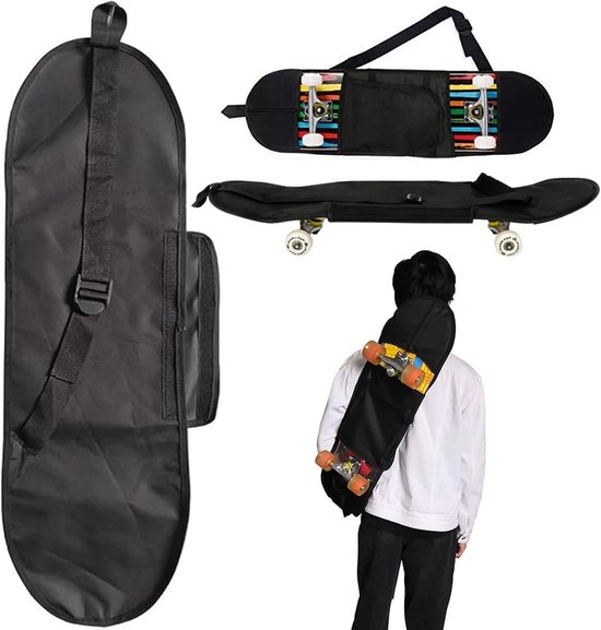 Longboard Bag - Waterproof Longboard Carry Bag - Skateboard Bag Geschikt voor Skateboards Onder 31.4 Inch van Merkloos	
