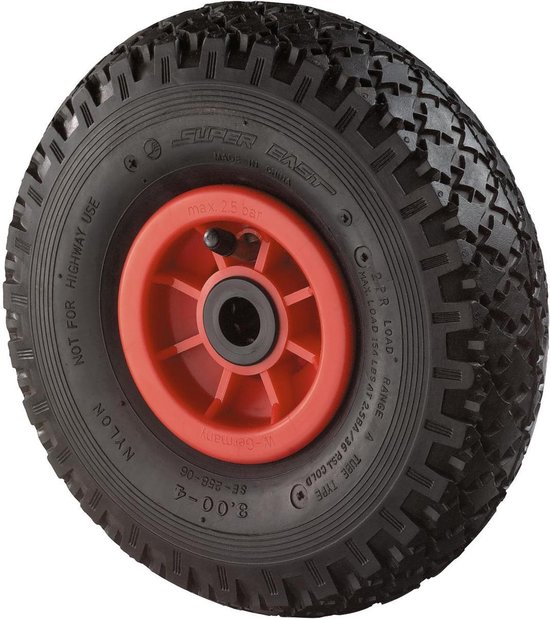 Luchtband 260X85Mm Kunststof Velg Noppen Profiel van Transport.