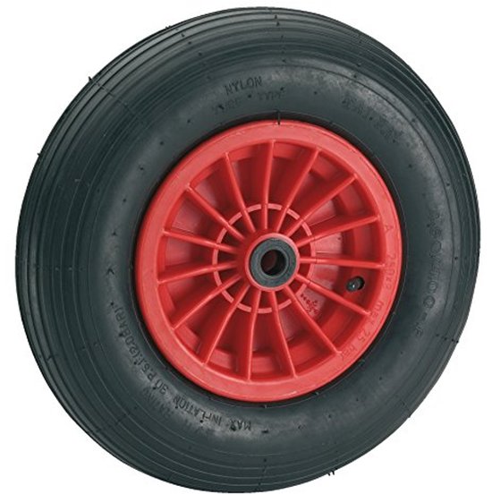 Luchtband 400 mm x 100 mm met 200 kg draagkracht voor steekwagens van Merkloos	