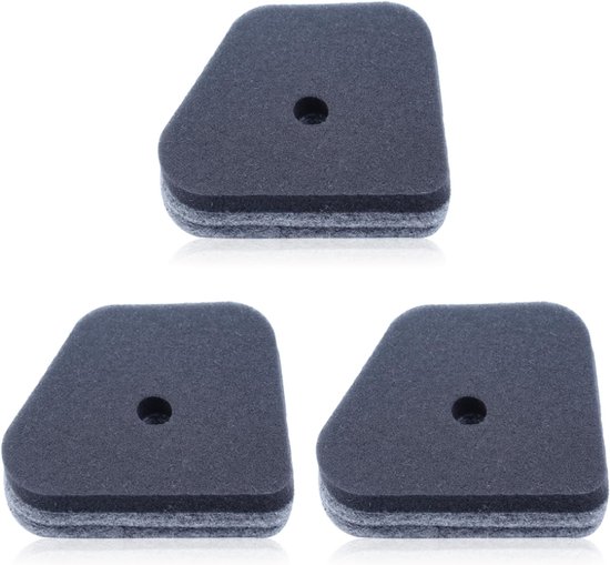 Luchtfilter ( 3 Stuks ) passend op Stihl FS90 FS130 HT101 FS87 FR130T HT100 HT130 KM100 FC100 FS310 HL90K SP90 FT100, 4180 120 1800 Merk BPC Parts van Merkloos	