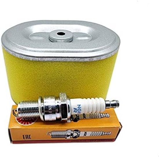 Luchtfilter + NGK Bougie BPR6ES ( Origineel ) passend op GX140/GX160/GX200 Merk NGK/ BPC Parts van NGK/BPC Parts