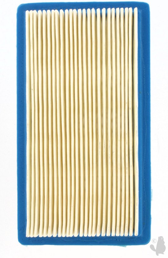 Luchtfilter voor BRIGGS & STRATTON 4 PK horizontaal Vanguard en MITSUBISHI - L: 160mm, br: 86mm, H: 25mm. Vervangt origineel: 710265, KA40053AA. van Duitz.