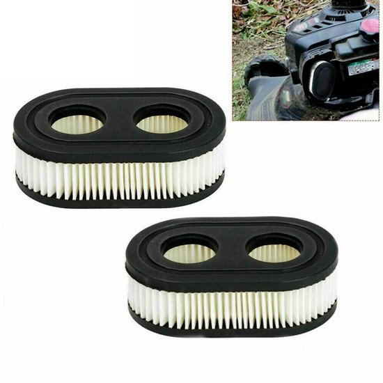 Luchtfilter voor grasmaaiers -geschikt voor Briggs and Stratton 798452 593260 - Grasmaaier Luchtfilter Cleaner Cartridge Vervangen Onderdelen - 4 stuks van Merkloos	