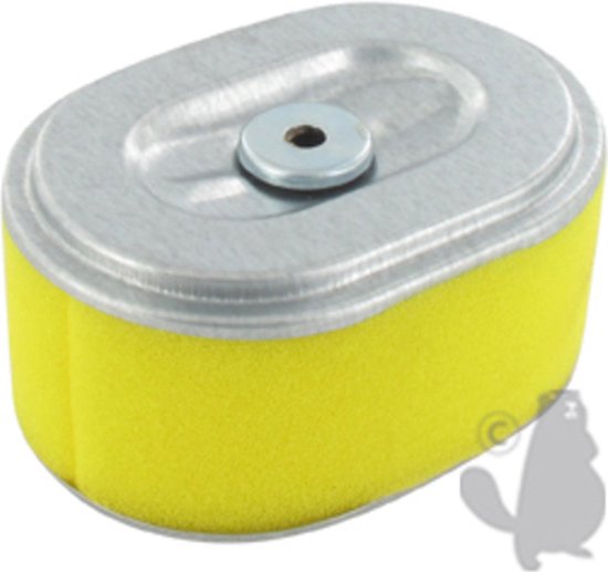 Luchtfilter voor HONDA GX110 oud model 3,5 PK & GX120 nieuw model 4 PK. Vervangt origineel: 17210-ZE0-505 - L: 102mm, br: 73mm, H: 54mm. van Merkloos	