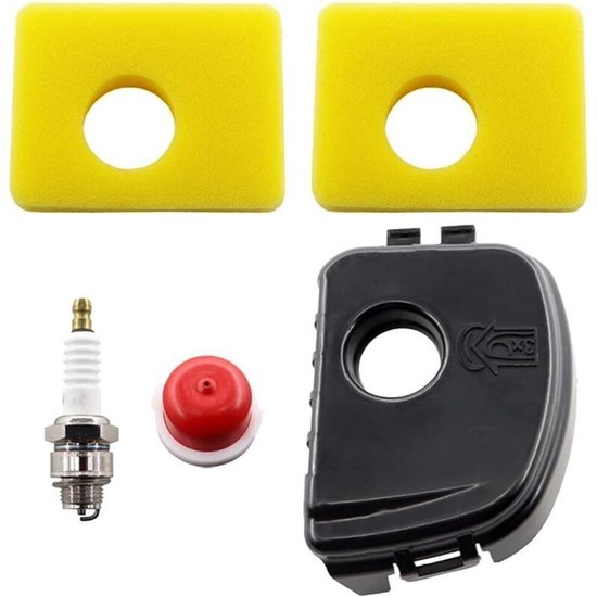 Luchtfilterkappen en luchtfilters geschikt voor Briggs & Stratton 300e, 450e en 550e series, onderdeelnummers: 595660, 594281, 799579, 5434, 4248, 09P702