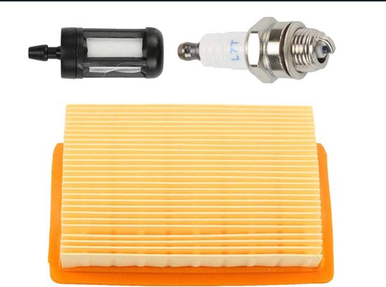 Luchtfilterset ( 3 Delig ) passend op Stihl BR320 BR340 BR380 BR400 BR420 BR420C Merk BPC Parts van Merkloos	