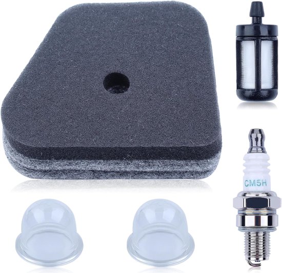 Luchtfilterset ( 5 Delig ) passend op Stihl FS110R FS130R KM100 FS90 FS90R FS100RX, 4180 007 1800/4180 120 1800 Merk BPC Parts van Merkloos	