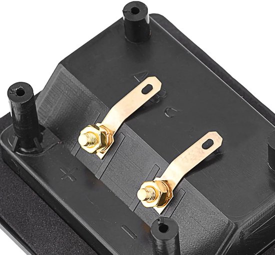 Luidsprekeraansluiting - Doe-akoestische Componenten - HiFi-luidspreker - Koperen Aansluitklemmen - Kabelaansluitdoos Shell van DollaTek