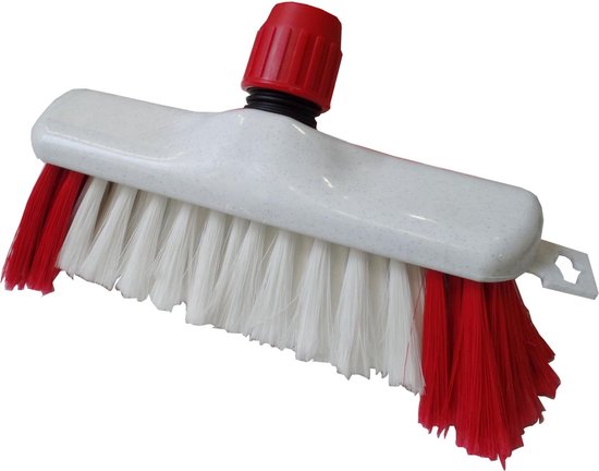 Luiwagen nylon rode baard met steelverbinding van Vero.