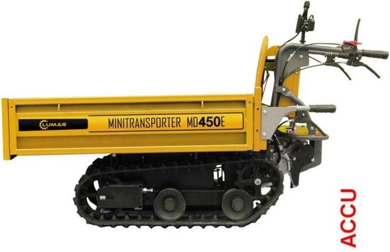 Lumag Accu rupsdumper MD450E | Rupsdumper | Rupskruiwagen