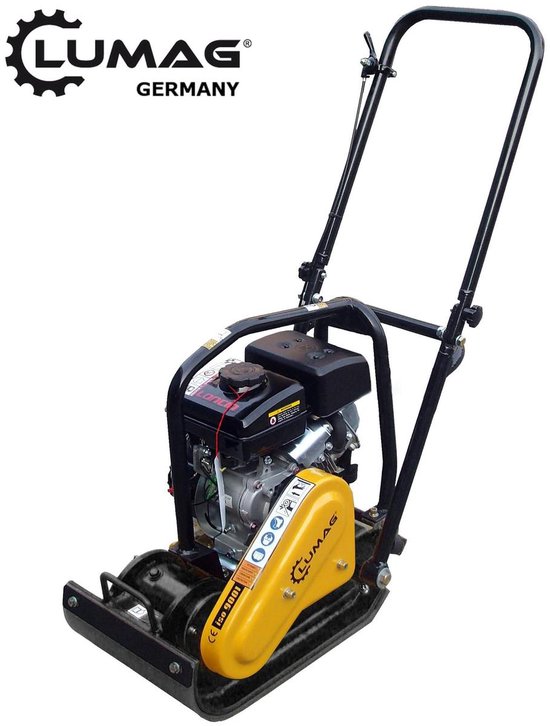 Lumag VP60 Trilplaat 2,7 pk | Trilmachine met 835kg slagkracht van Lumag