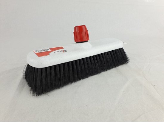 Luva Zaalveger met Steelhouder 30 cm Wit/Zwart van Luva