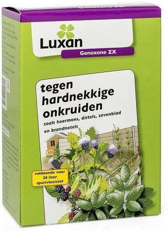 Luxan Genoxone Zx - Onkruidbestrijding Hardnekkig - Voor 20 Liter Spuitvloeistof van Merkloos	
