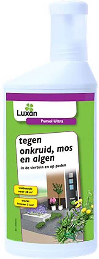 Luxan Pursol Ultra 500ml - tegen onkruid, mos en algen van Merkloos	