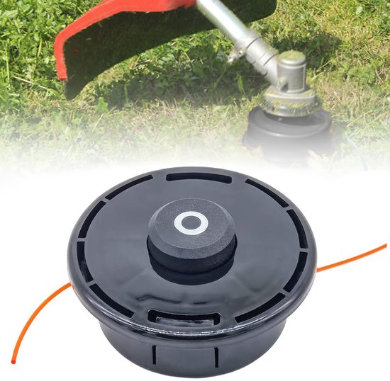 M10x1.25 Draadkoppen Trimmerkop Dubbele draadspoelkop Nylon draadkop voor benzine bosmaaier grasmaaier van Merkloos	