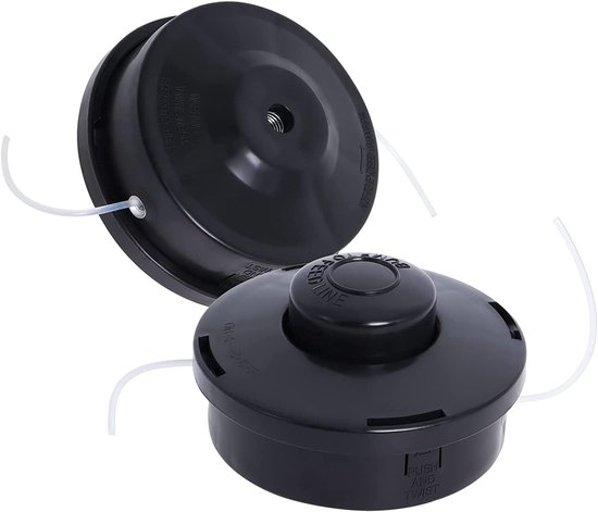 M10x1.25 Universele Strimmerkoppen Universele Benzine Bosmaaier Spoelkop Compatibel met Elektrische Strimmer Bosmaaier Tuin Benzine (2 stuks) van Merkloos	