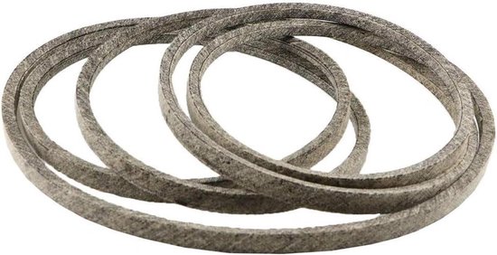 Maaier riem Kevlar - Grasmaaier riem - Maaidek aandrijven - Versterkt met Kevlar - 1/2 "x 89" - Zwart