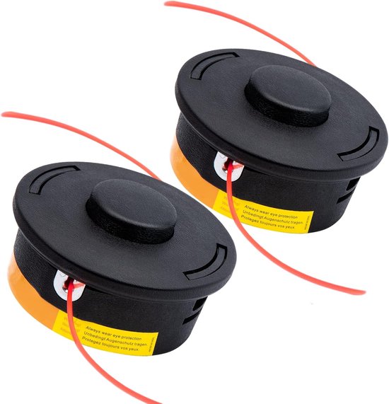 Maaikop - voor Stihl Autocut 25-2-maaikop - 2 stuks - 10x1,0mm - trimmen en maaien - geschikt voor Stihl FS, KM-serie grastrimmer/kantmaaier - onkruid wieden - tuinaccessoires - Accessoires voor grasmaaiers van Merkloos	