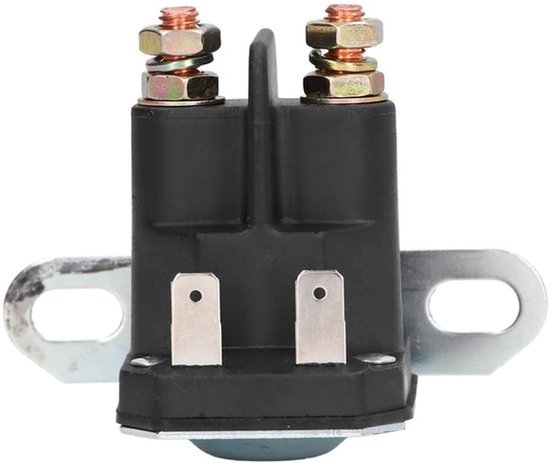 Magneetstarter Eenvoudig te installeren - Magneetventiel 725-04439A - Betrouwbaar voor grasmaaiers - Messing materiaal - Geschikt voor ATV's en bedrijfsvoertuigen - Duurzaam en corrosiebestendig - Startmotor