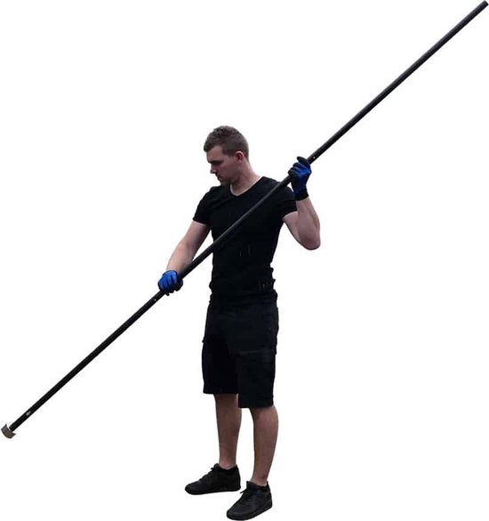 Magnetische Stok Verlenging - Extra Lengte - Vergroten Bereik - Eenvoudige Koppeling - 1 Meter - Zwart