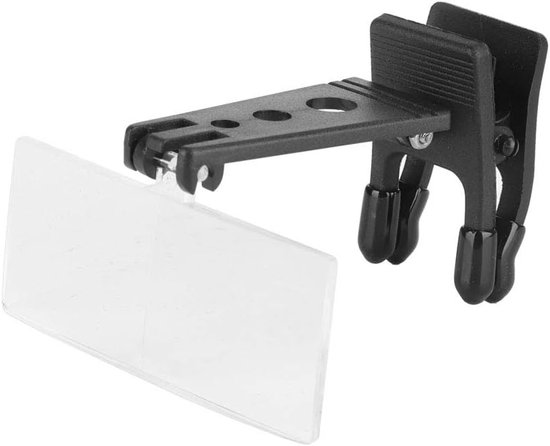Magnifying Case Clip-on Glasses Magnifier - 1.5 x 2.5 x 3.5 x - Voor Fly Mounting - Lezen - Handwerken - Ambachten van Carson