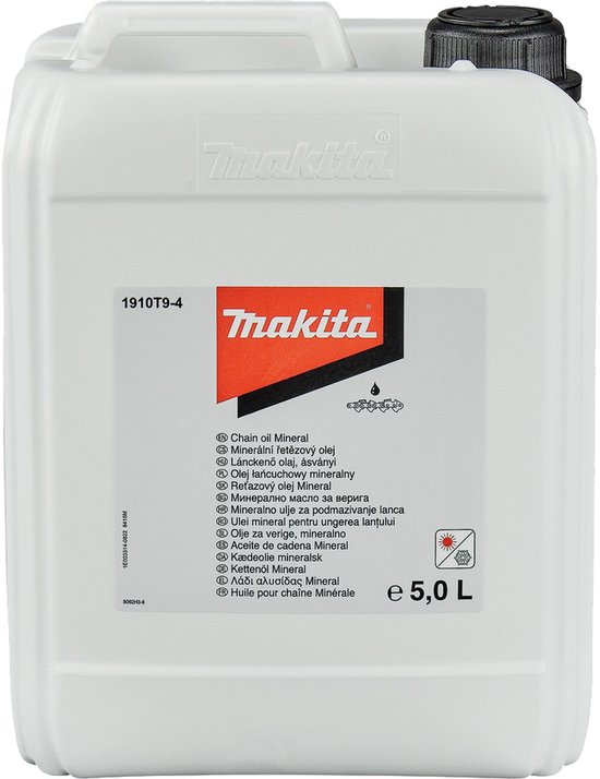 Makita 1910T9-4 Kettingzaagolie 5L van Makita