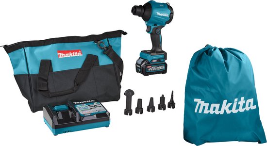 Makita AS001GA101 Accu Blaas- en Zuigmachine XGT 40V Max 2.0Ah in Tas van Makita