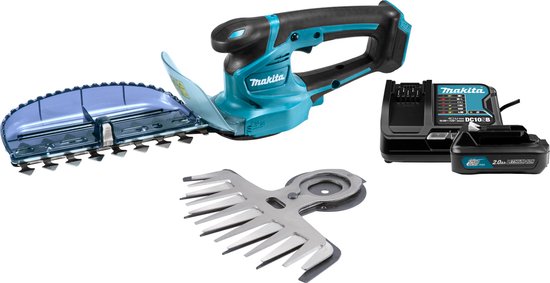 Makita Buxus-/grasschaar - Uh201dwax - 12 V - Incl. Accu en Lader van Merkloos	