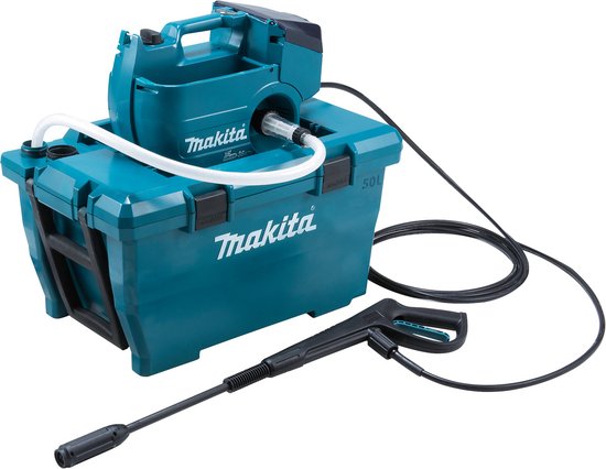 Makita DHW080ZK Hogedrukreiniger 80bar 2x18V LXT van Makita