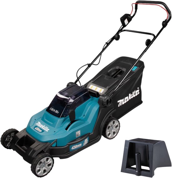 Makita DLM 432 Z Accu grasmaaier 36 V ( 2x 18 V ) 43 cm Brushless Solo - zonder accu, zonder lader van Makita