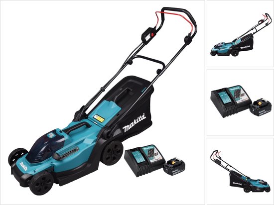 Makita DLM330RM Accu Grasmaaier - 18V - Inclusief Accu en Oplader - 33 cm Snijbreedte - Geschikt voor 450 m²