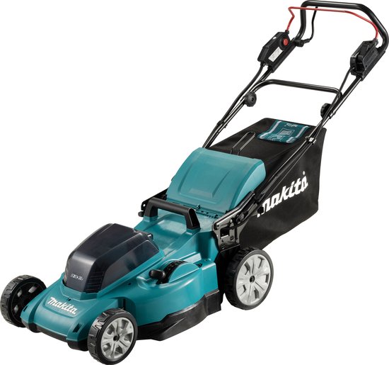 Makita DLM481PT2 Accu Grasmaaier 48cm 2x18V 5.0Ah van Merkloos	