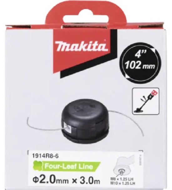 Makita Draadkop M8/M10x2mmx3m A van Merkloos	