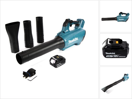 Makita DUB 184 F1 accu-bladblazer 18 V borstelloos + 1x accu 3,0 Ah - zonder oplader
