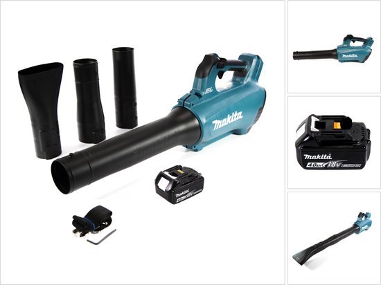 Makita DUB 184 M1 accu-blazer 18 V borstelloos + 1x accu 4,0 Ah - zonder oplader
