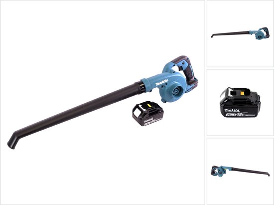 Makita DUB 186 F1 accubladblazer Bladblazer 18 V + 1x accu 3.0 Ah - zonder lader van Makita