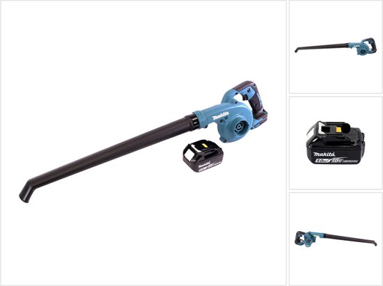 Makita DUB 186 T1 accubladblazer Bladblazer 18 V + 1x accu 5.0 Ah - zonder lader van Makita
