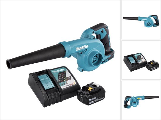 Makita - DUB185RT - 18V Li-Ion accu blaas- en zuigmachine set (1x 5,0Ah) - 192m³/uur van Makita