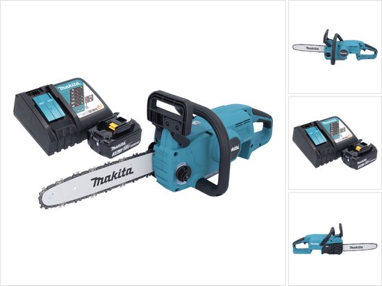 Makita DUC 307 RF1X2 Accu-kettingzaag 18 V 30 cm 7,7 m/s Borstelloos + 1x accu 3.0 Ah + lader van Makita